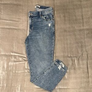 Abercrombie Curve Love High Rise Super Skinny Ankle Jean